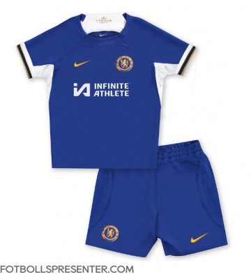 Chelsea Hemmatröja Barn 2023-24 Kortärmad (+ korta byxor)